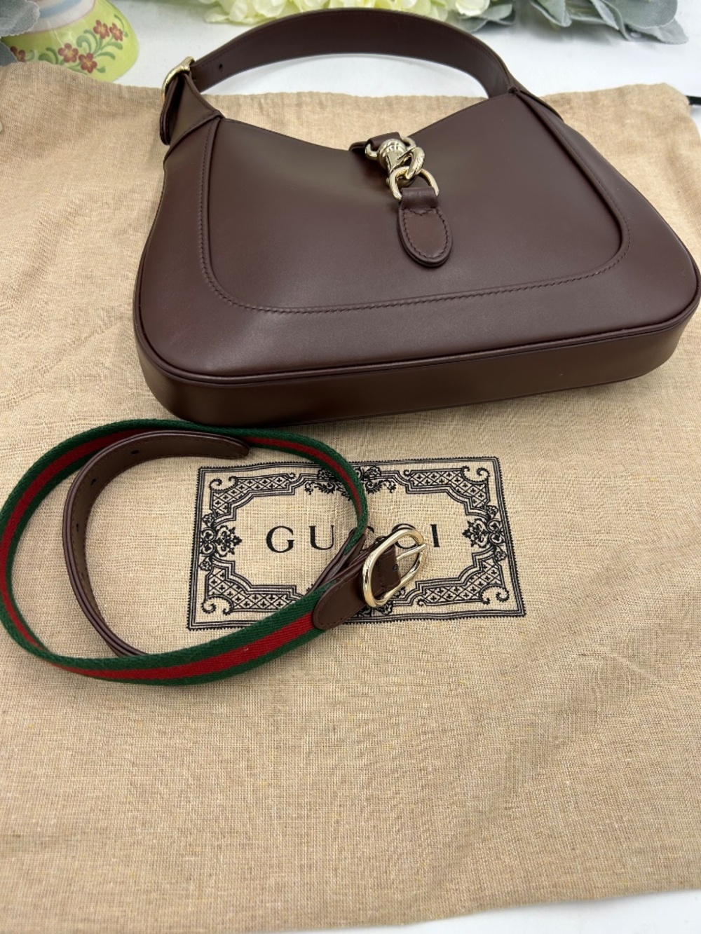 **************Women’s Gucci Jackie 1961 Shoulder Bag. Expertly crafted in Italy. - Picture 14 of 14